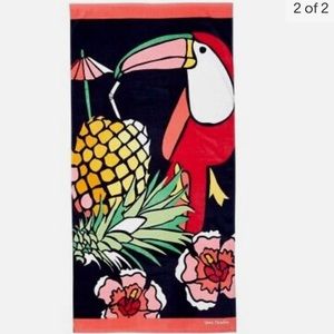 Vera Bradley **TOUCAN PARTY** Large Beach Towel 33x66 NWT